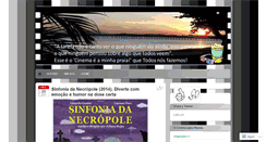 Desktop Screenshot of cinemaeaminhapraia.com.br