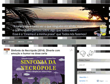 Tablet Screenshot of cinemaeaminhapraia.com.br